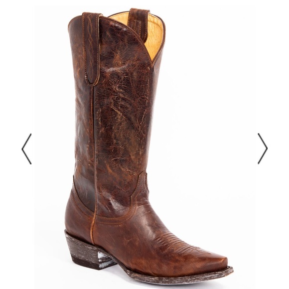Idyllwind Distressed Leather Cowboy Boots - Picture 1 of 6